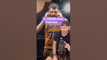 My 2026 NBA Award Predictions 🏆