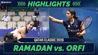 🇪🇬 Ramadan v Orfi 🇪🇬 | Qatar Classic 2026 | ROUND 1 HIGHLIGHTS