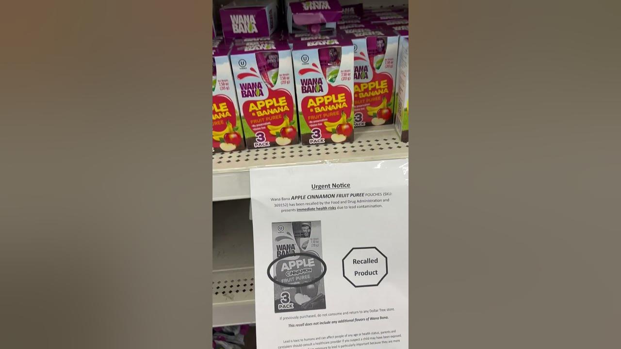 Dollar Tree Recall PSA dollartree shopping YouTube