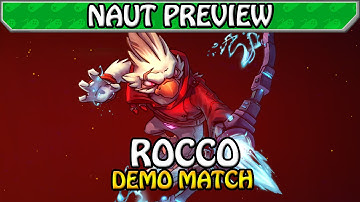 ➤ PREVIEW: Rocco + Full Match | Awesomenauts 2.11 Beta