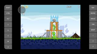 Angry Birds 1.5.3 on Exagear (Wine 6.0, Snapdragon 888)
