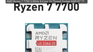 Amd Ryzen 7 7700 3.8Ghz 8-Core 16-Thread Socket Am5 R7 7700 5Nm L3... Best Deal 2026 Shop Now