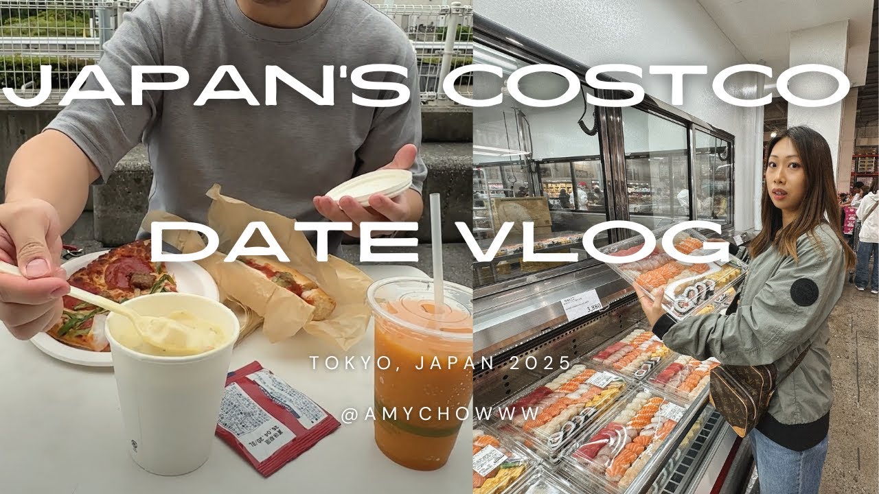 Exploring Costco in Japan for the First Time | Must-Try Food Court Items! | Spring 2025