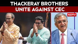 Thackeray Protest News | Thackeray Brothers Unite Against CEC: Showdown Over Gyanesh Kumar Escalates