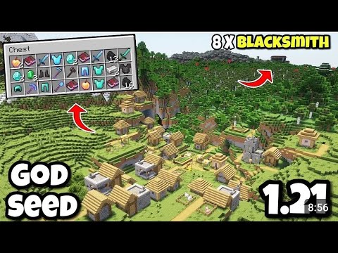 Minecraft God Seed 1.21 for Bedrock+ Pocket edition - YouTube