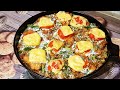 СЫТНОЕ Блюдо из КУРИНОГО МЯСА с ГРЕЧЕЙ на сковороде!