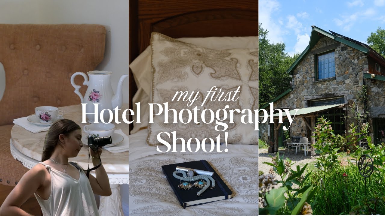 building my first hotel photography portfolio!