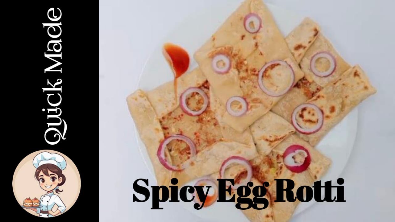 Ege Rotti SPICY EGG ROTTI | मसालेदार अंडे की रोटी | காரமான முட்டை ரொட்டி #viral # ...