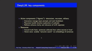 Paul Tarau on DeepLLM: Casting Dialog Threads into LogicPrograms