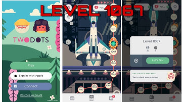 TWO DOTS | LEVEL 1067 | DOTS | PUZZLE | ARCADE | NO COPYRIGHT