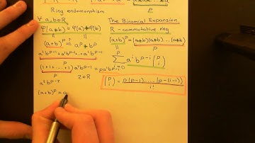 The Frobenius Endomorphism Part 1