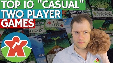 Top 10 "Casual" 2 Player Games - Not Just For Couples!!
