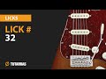 Aprende Guitarra tocando LICKS  / Lick Nº 32 - METAL X