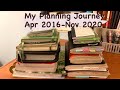 MY PLANNING JOURNEY | Bullet Journal, Franklin Covey &amp; Fauxbonichi | Apr 2016 - Nov 2020