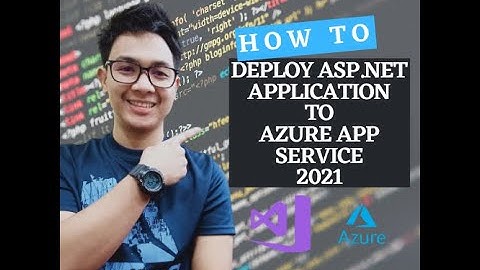 How To Deploy or Publish a ASP.NET Website To Azure App Services Using Visual Studio 2019