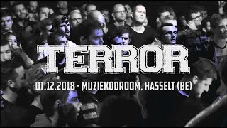 TERROR @ Muziekodroom, Hasselt (01.12.2018) FULL SET
