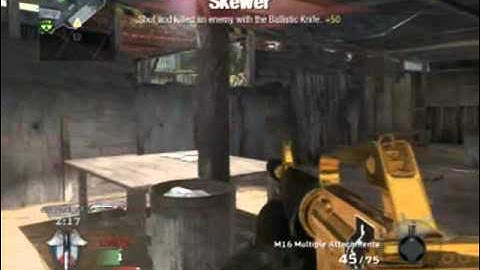 Spawn Tomahawk and Ballistic Knife on Firing Range | (Defense)