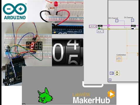 Counter menggunakan LabView dan Arduino Uno - YouTube
