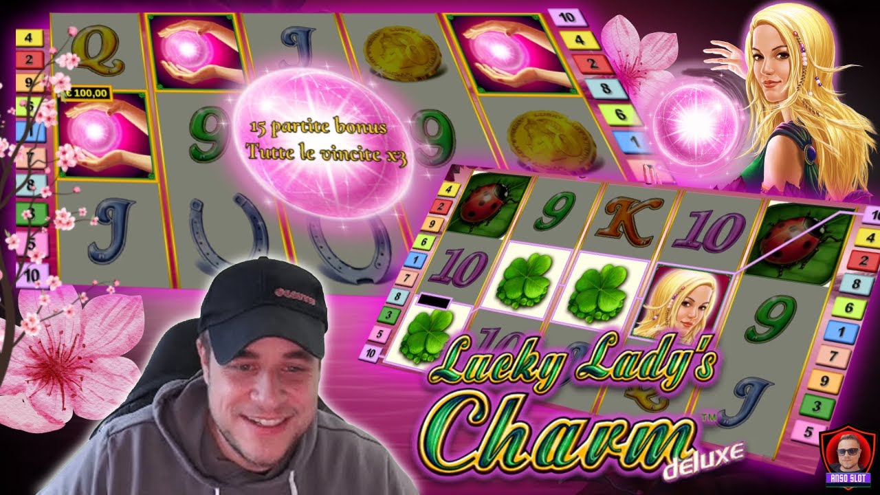 Riproviamo una vecchia gloria : la LUCKY LADY'S CHARM DELUXE 🌺|  ANSO SLOT ONLINE 🎰