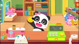 Bayi panda (berbusana bayi panda) babybus