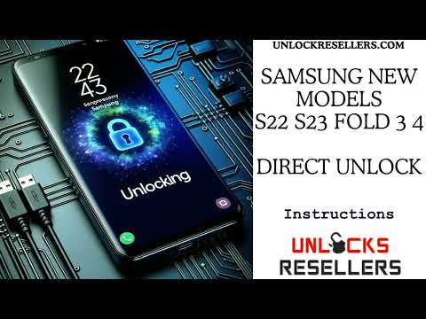 Unlock ANY Network on Samsung S22, S23, Fold 4 & Fold 3 Remotely via USB! 🔓- Connection tutorial
