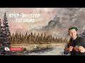 Oil painting tutorial for beginners learn to paint bob ross josh kirkham realism painting