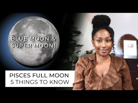 Full Moon August 30th/31st - 5 Things to Know 🌕