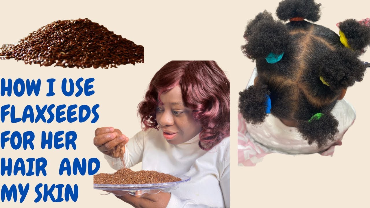 How to use Flaxseed For Hair Growth &Skin 2 ways to use flaxseeds diy YouTube