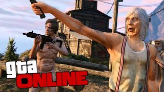 GTA ONLINE - ЗЛОЙ ЛАГЕРЬ НУДИСТОВ (PS4) #133