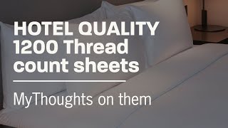 Threadmill Luxury Supima Queen Sheet Set, 1200 Thread Count USA made Review - Eco life