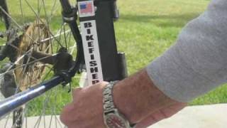 Bike Fisherman - Fishing Rod Holder, Fishing Gifts, Fishing