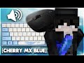 keyboard &amp; mouse sounds asmr (cherry mx blue) | hypixel bedwars