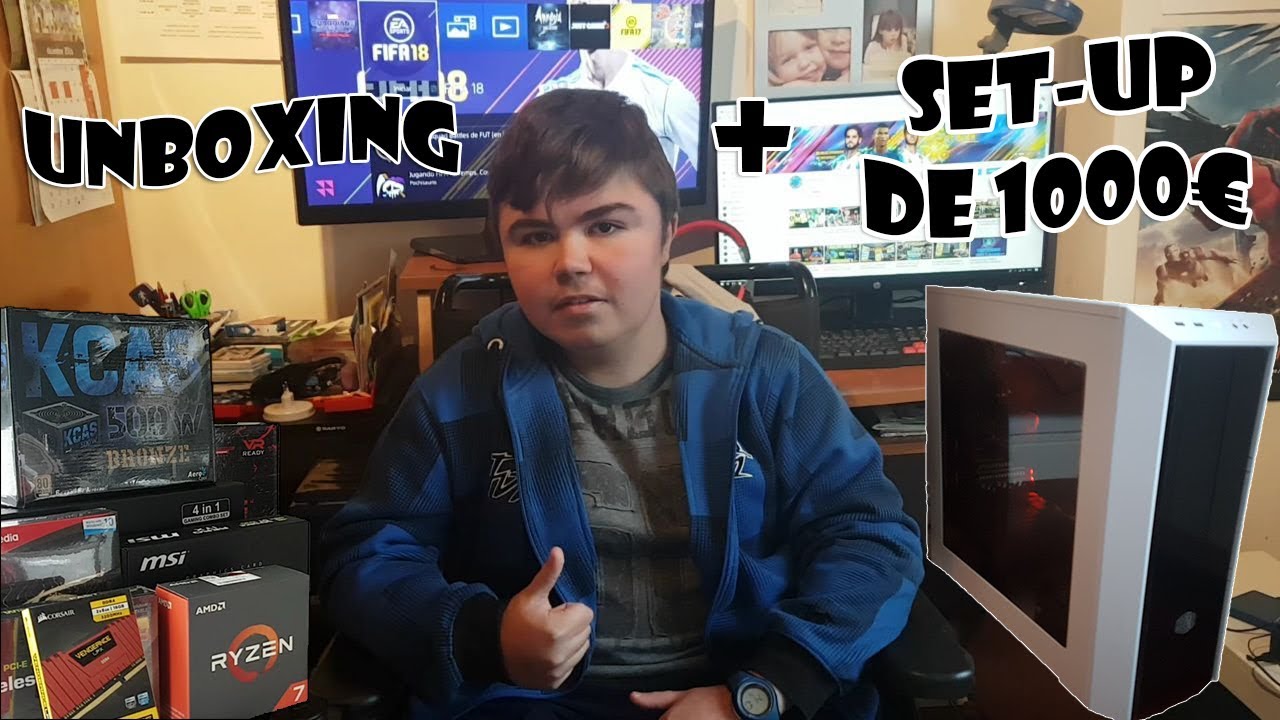 MI NUEVO SET UP + UNBOXING DE MI NUEVO PC - YouTube