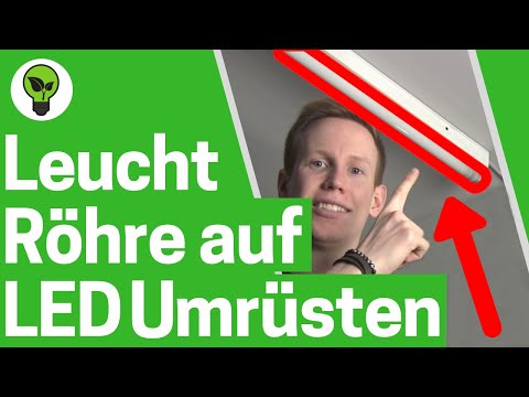 Video: Sch altplan für eine LED-Lampe statt einer Leuchtstofflampe: Modernisierung in Eigenregie