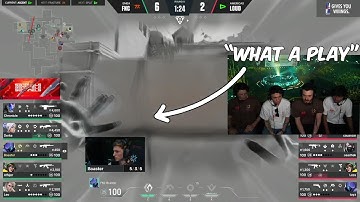 Tarik REACTS To The Best Play By Fnatic Boaster | VCT 2023: LOCK//IN