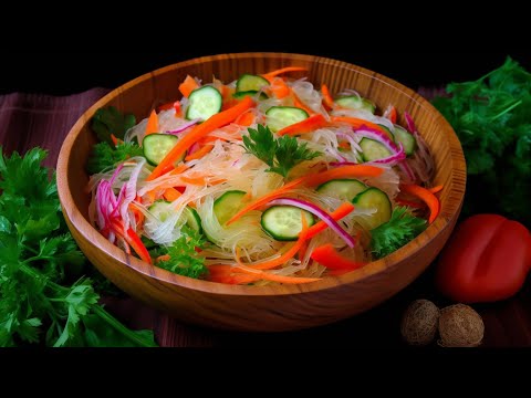 Video: Tūlītējas Vermicelli Salātu Receptes