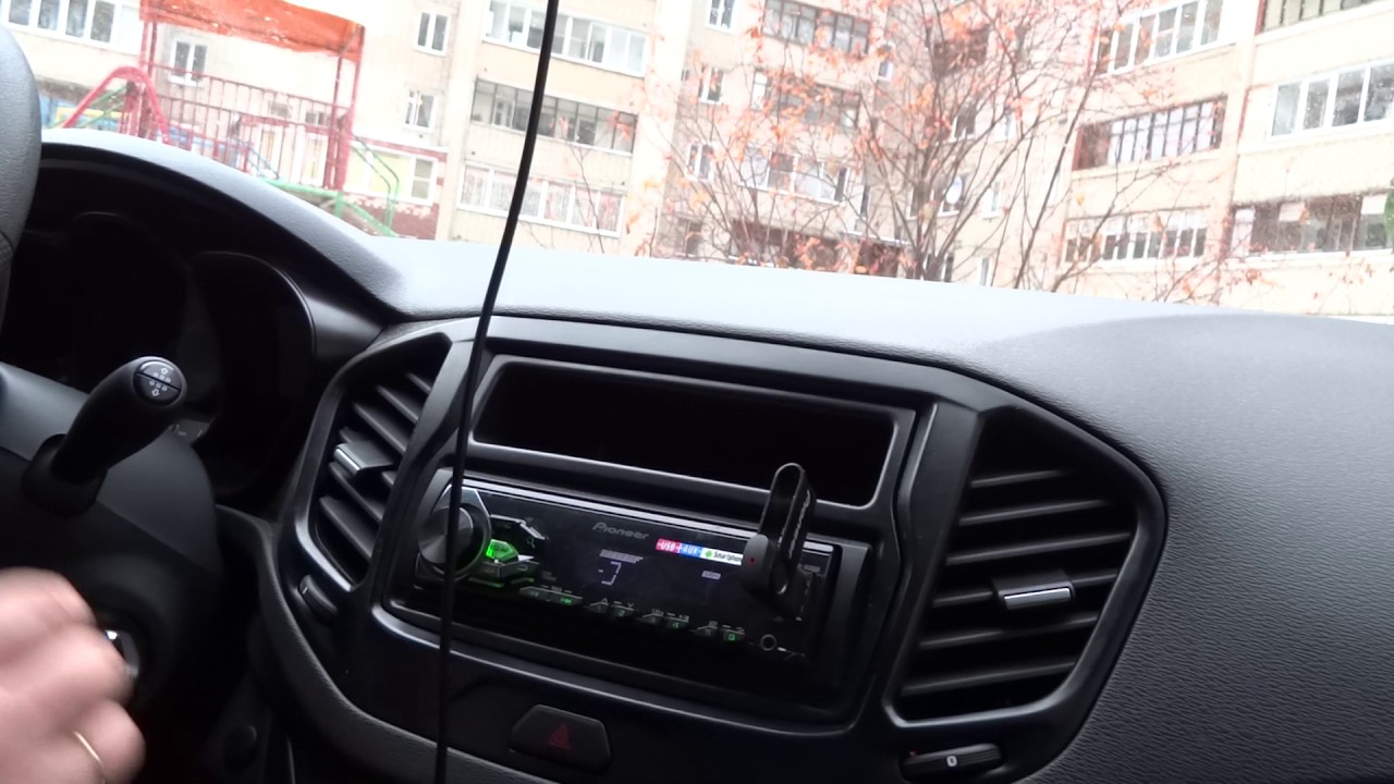 Магнитола на LADA Vesta - YouTube