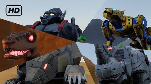Remake - All Maximals Transformation (Beast Wars) | 3D Animation