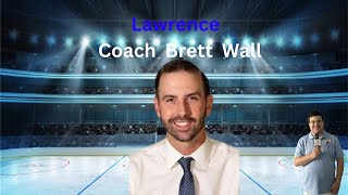 Lawrence Vikings head men’s ice hockey coach  Coach Brett Wall