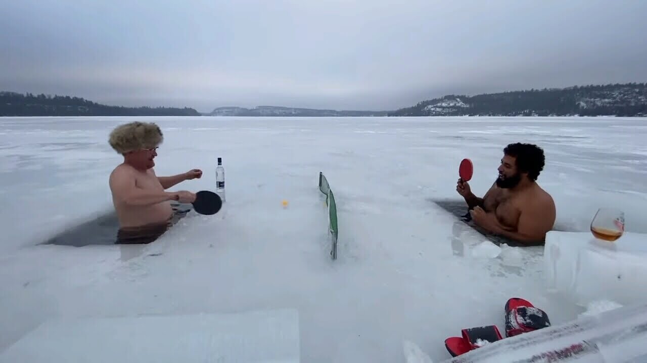 Ice Ping Cloud Lake resident embraces Finnish Heritage with 'Ice Ping-Pong ...