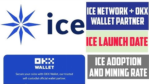 Ice Network OKX Wallet Partner | Ice Token Distribution Date | Ice Stacking and Mining Rate