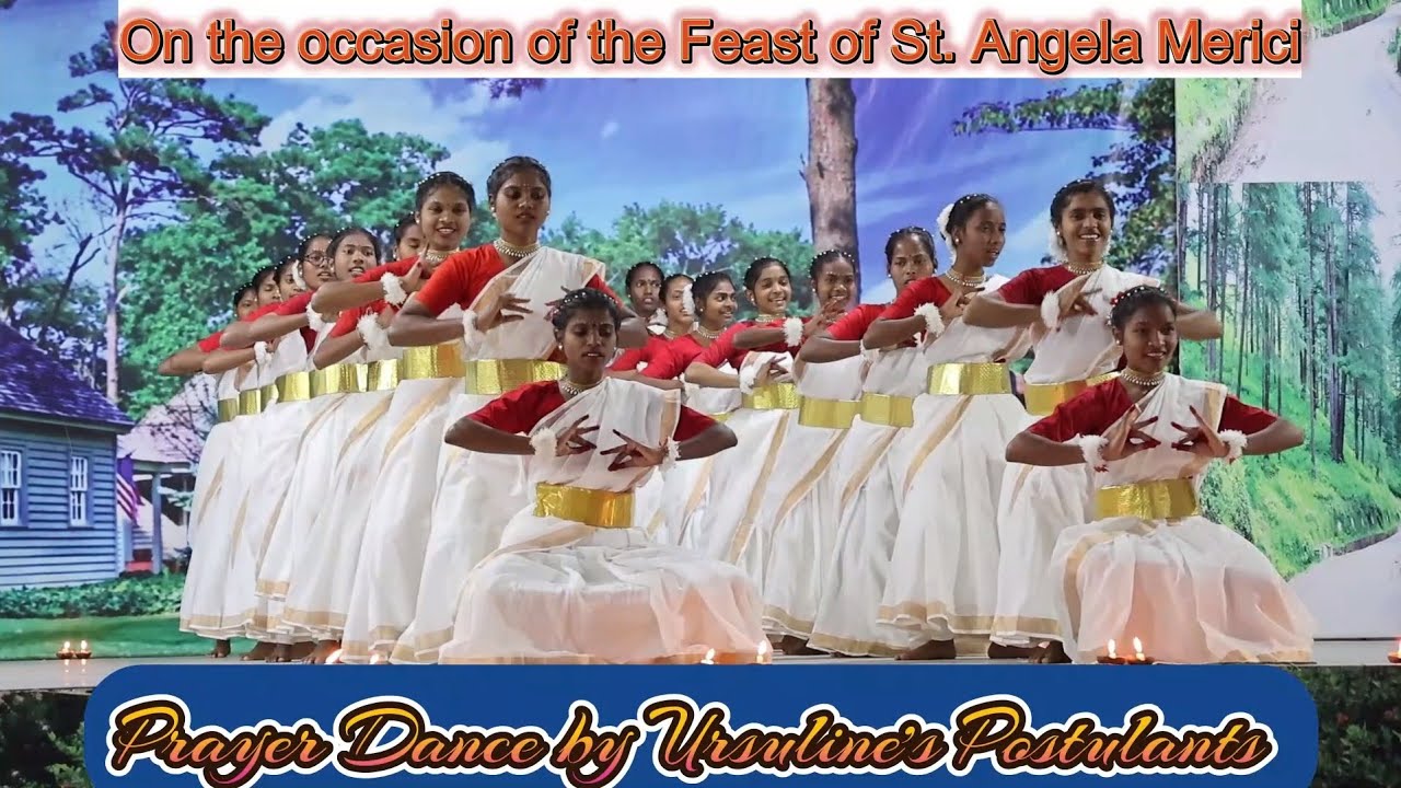 Prayer dance by Postulants//Ursuline Convent//27 January 2025 