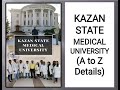 KAZAN STATE MEDICAL UNIVERSITY (A to Z Details)II CA Sohrab Khan II USAC Nagpur