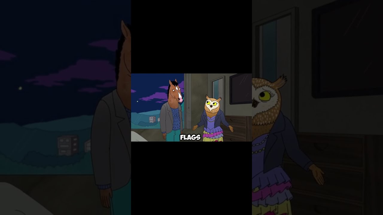 Red Flags Big Truths TV Fueled Existential Crises Shorts BoJackHorseman RickAndMortyQuotes