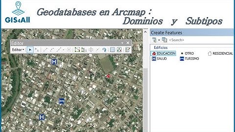 Geodatabases en Arcgis -  Dominios y Subtipos