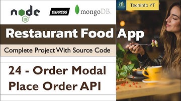 Order Modal And Order API Nodejs Restaurant project | Node js Project | Master node js 2024