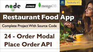Order Modal And Order API Nodejs Restaurant project | Node js Project | Master node js 2024