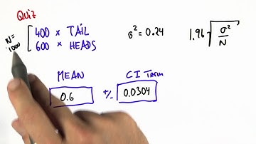 Coin Confidence 2 Solution - Intro to Statistics