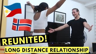LONG DISTANCE boyfriend SURPRISED me in MANILA! (He's so sneaky!)
