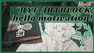 How to stay motivated/inspired as an artist! [OVERCOME ART BLOCK]